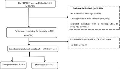 Relationships between altitude and depressive symptoms among middle-aged and older adults in China: a longitudinal study from the China health and retirement longitudinal study